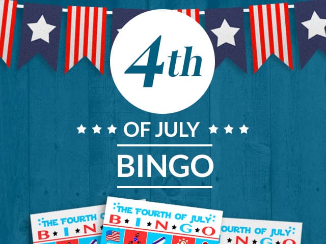 4th of July Bingo Printable