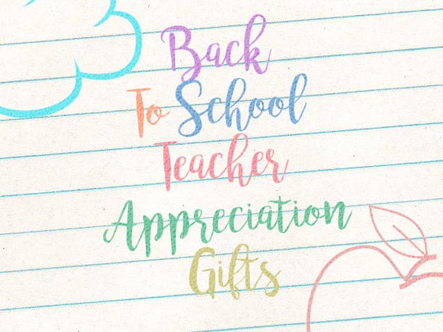 Back to School Teach Appreciation Printable