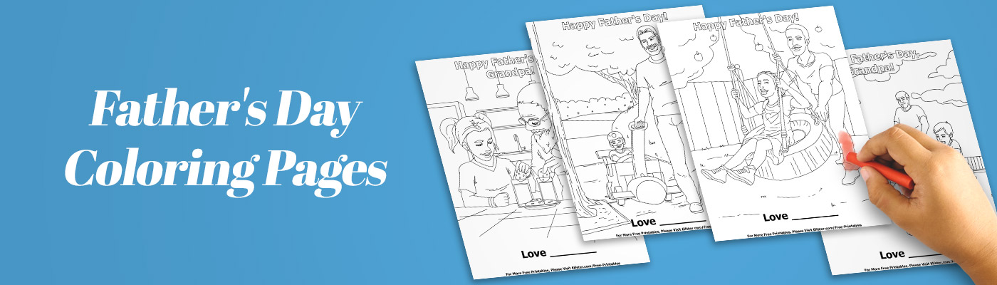 Father's Day Coloring Pages