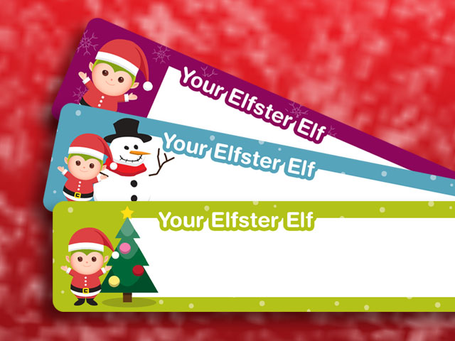 Holiday Return Address Labels Printable